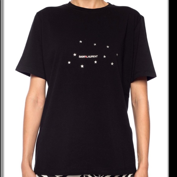 Authentic YSL Saint Laurent T-shirt Size M - Picture 1 of 4